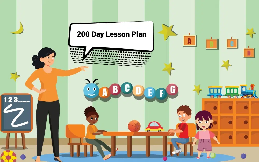 200 Day Lesson Plan